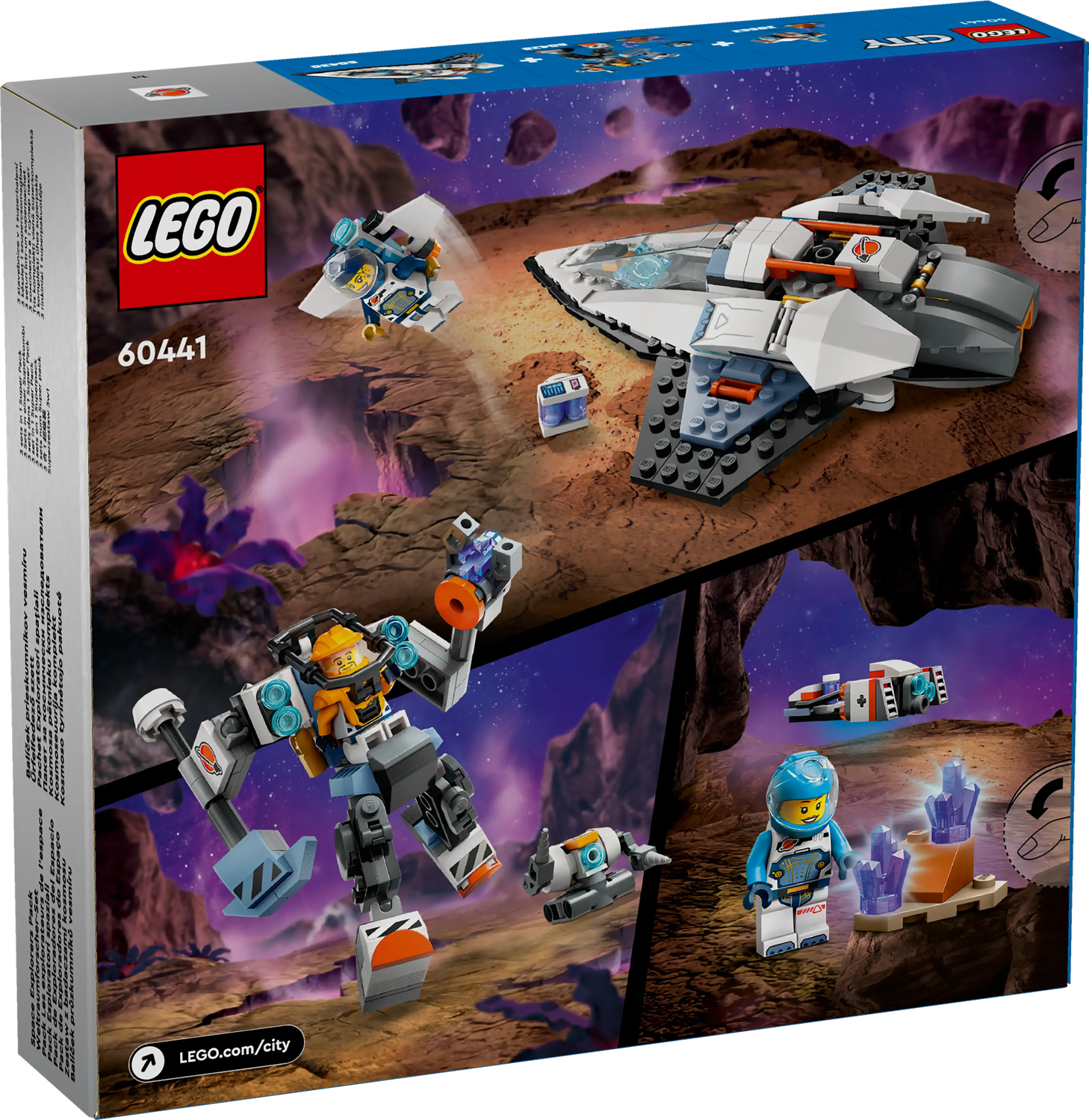 LEGO CITY SPACE EXPLORERS PACK 3 EN 1 426 PIEZAS
