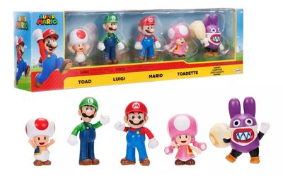 SUPER MARIO SET 5 FIGURAS