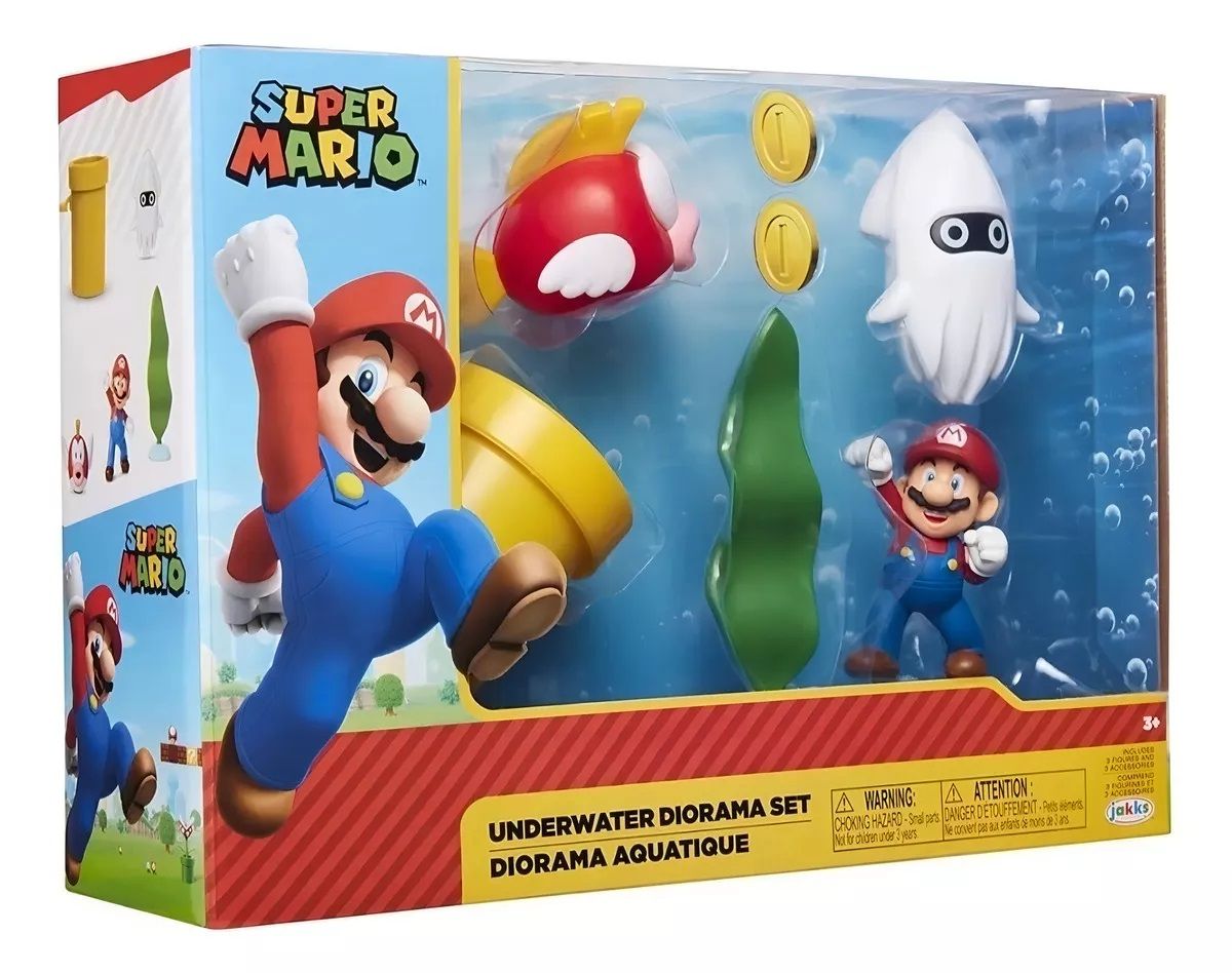 SUPER MARIO NINTENDO SET SUBMARINO