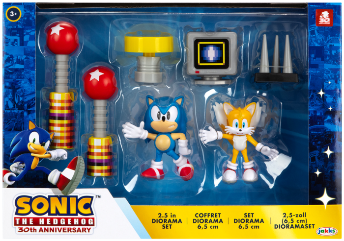 SONIC PACK DIORAMA SET 7 PIEZAS