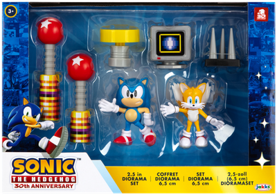 SONIC PACK DIORAMA SET 7 PIEZAS