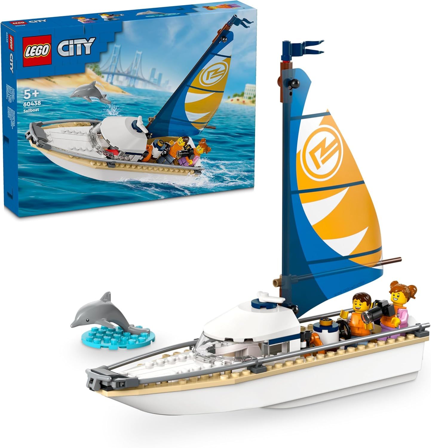 LEGO CITY SAILBOAT 102 PIEZAS