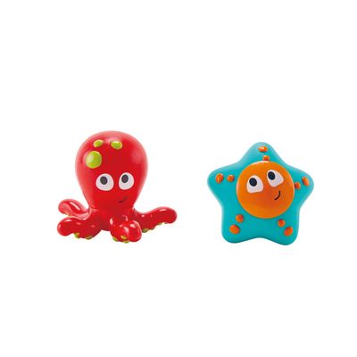PULPO Y ESTRELLA LANZADORES DE CHORROS