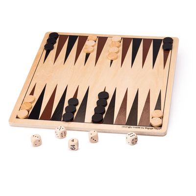 BACKGAMMON EN MADERA