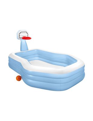 PISCINA INFLABLE 682 LITROS CON TABLERO Y PELOTA