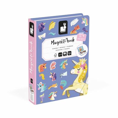 LIBRO MAGNETICO UNICORNIOS