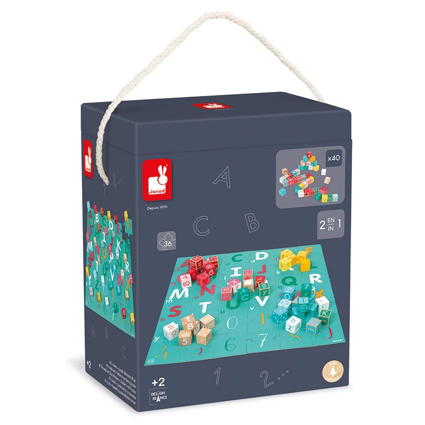 SET 40 CUBOS + PUZZLE KUBIX