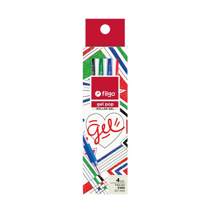 FILGO GEL POP 4 UNIDADES