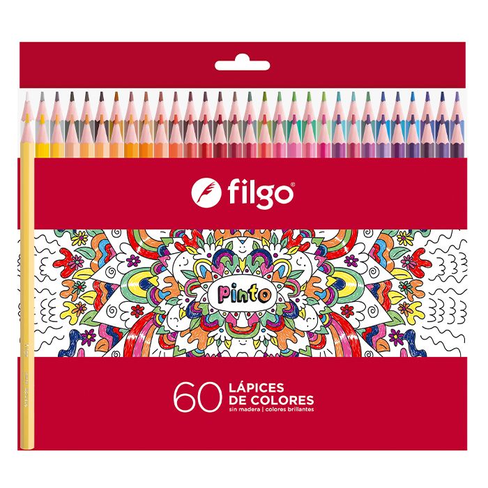 LAPICES DE COLORES 60 UNIDADES