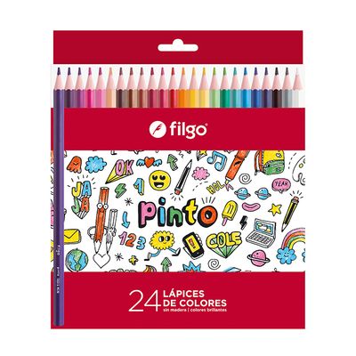 LAPICES DE COLOR 24 UNIDADES