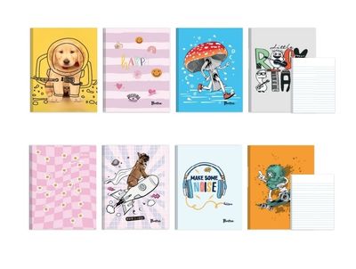 CUADERNO A RAYAS 72 HOJAS TAPA BLANDA