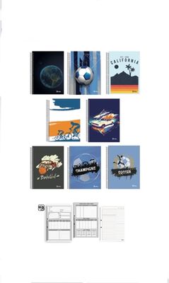 CUADERNOLA ILUSTRA 200 HOJAS TAPA DURA