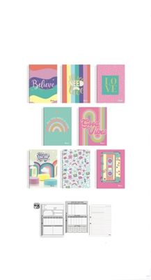 CUADERNOLA ILUSTRA 96 HOJAS TAPA DURA