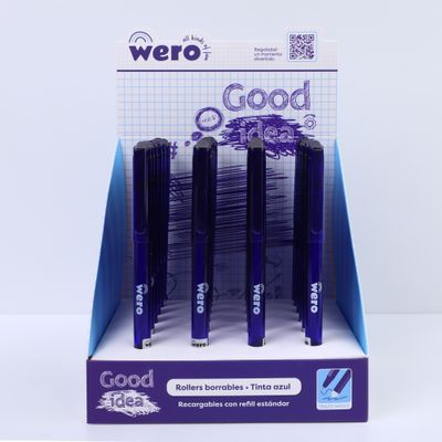 BOLIGRAFOS BORRABLES TINTA AZUL
