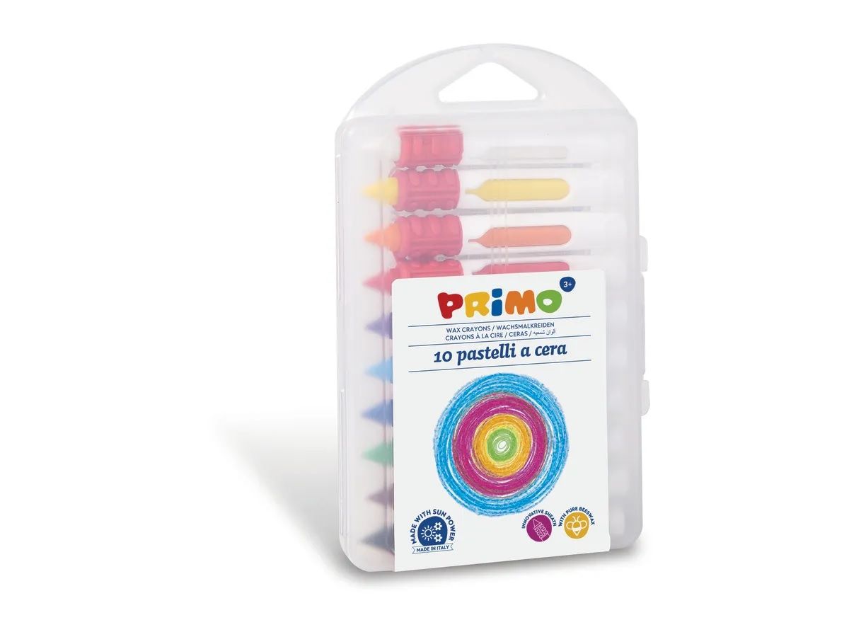 PACK DE 10 CRAYONES DE CERA