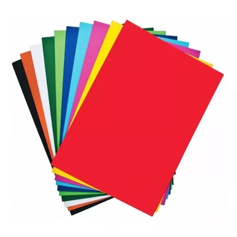 CARTULINA LISA GRANDE COLORES SURTIDOS