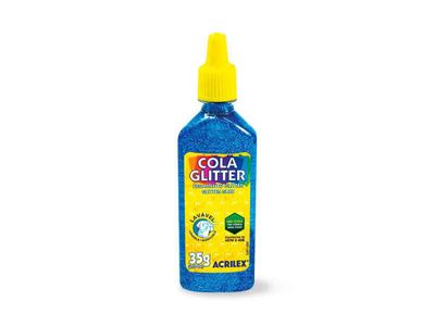 CASCOLA CON BRILLANTINA 35 GRS VARIOS COLORES