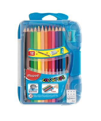 ESTUCHE COLORES MAPED 12 UNIDADES COLOR PEPS