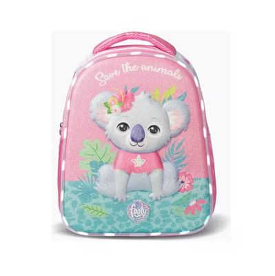 MOCHILA ESCOLAR CON LUCES DISEÑO KOALA