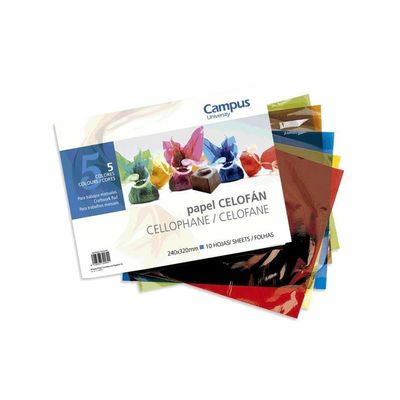 BLOCK CELOFAN CAMPUS 10 HOJAS