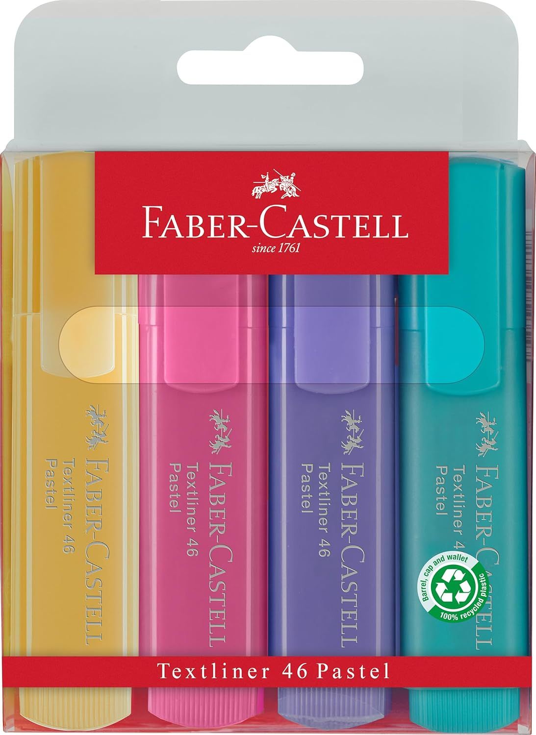RESALTADORES PASTEL FABER CASTELL