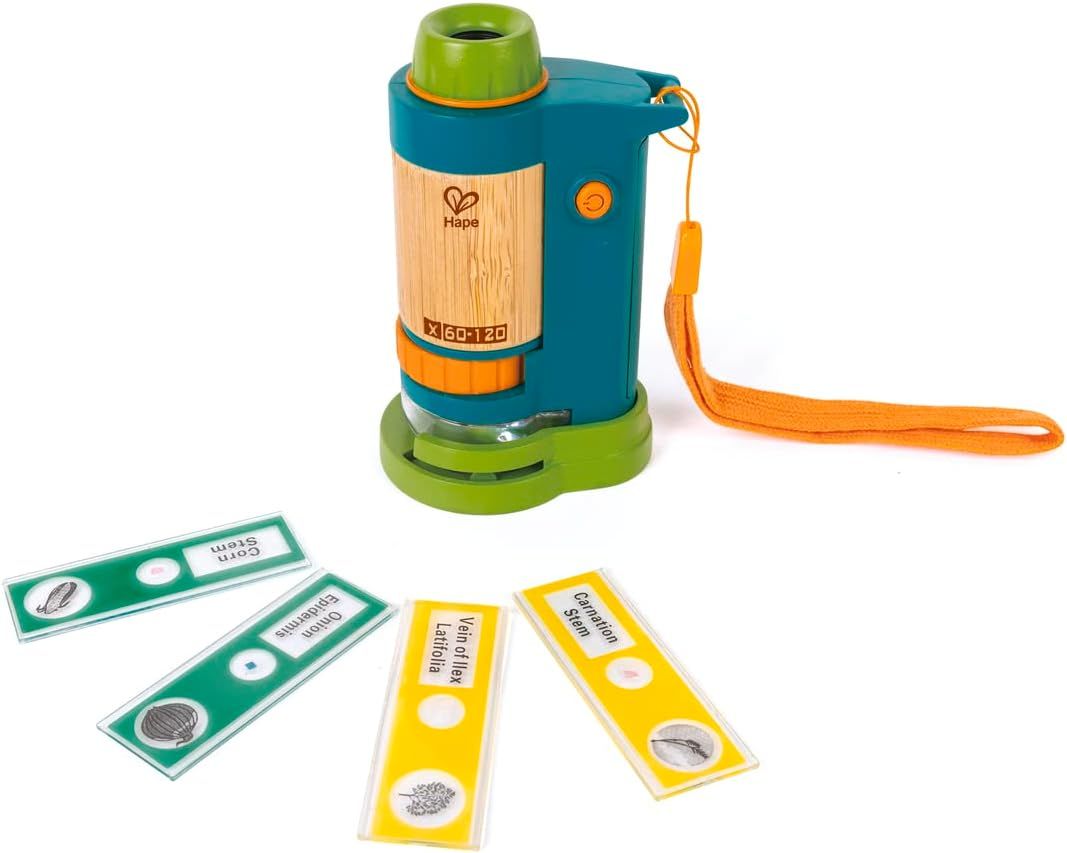 MICROSCOPIO PORTATIL NATURE FUN HAPE