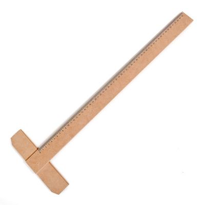 REGLA T 1/4 W 55 CM