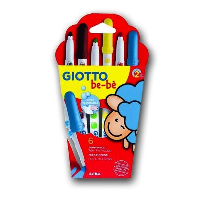 MARCADOR BEBE POR 6 UNIDADES GIOTTO