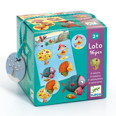 LOTO CUATRO ESTACIONES DJECO