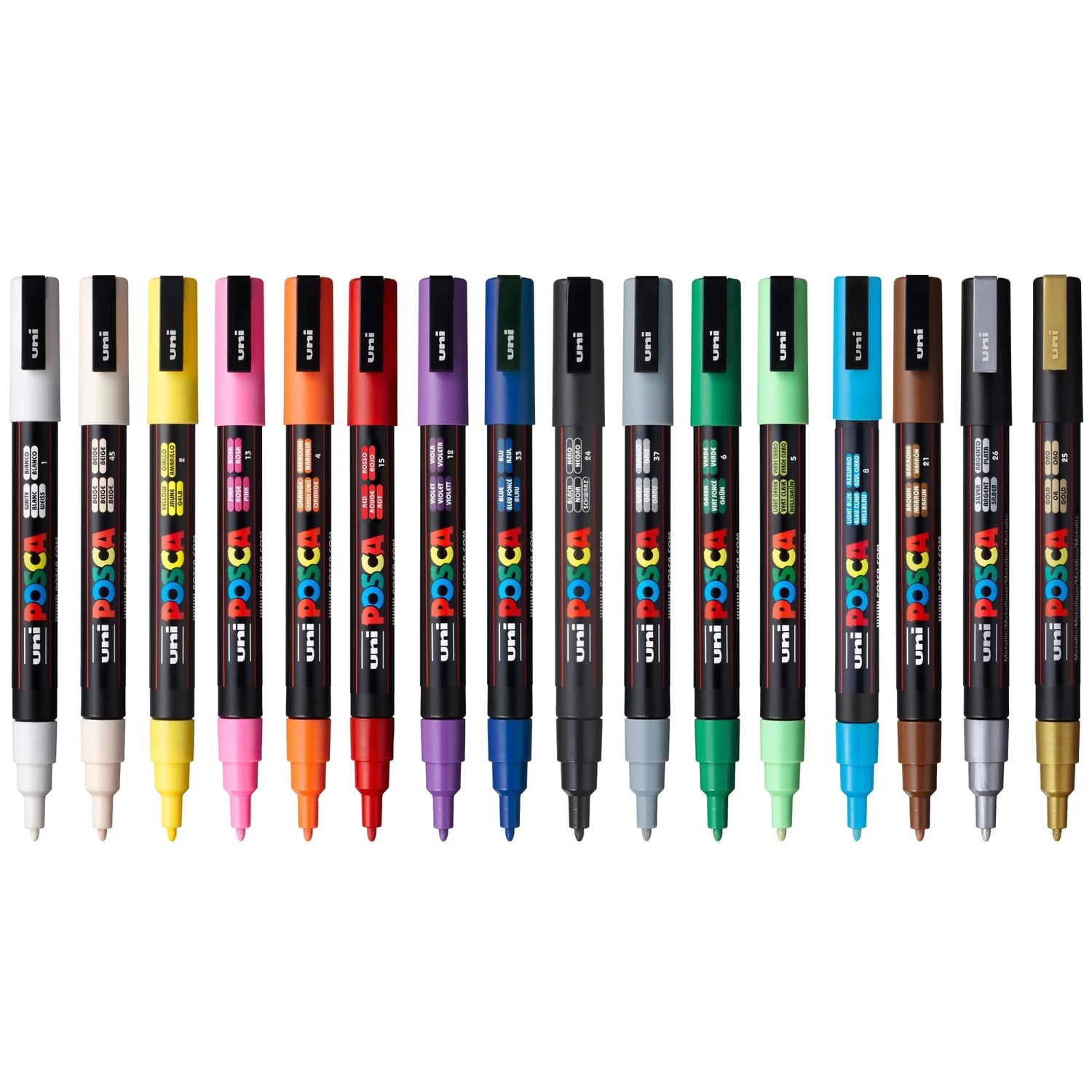 MARCADOR UNI POSCA 1.3 MM