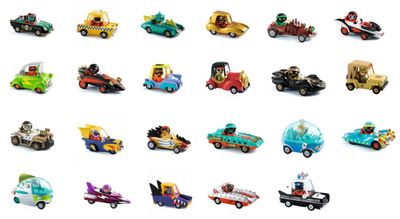 AUTOS COLECCIONABLES CRAZY MOTORS