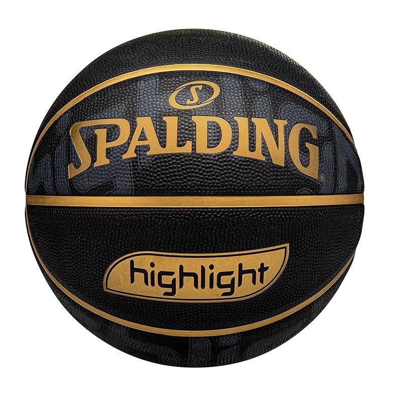PELOTA DE BASKETBALL HIGHLIGHT NEGRA SPALDING N°7