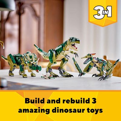 LEGO CREATOR T REX 3 EN 1