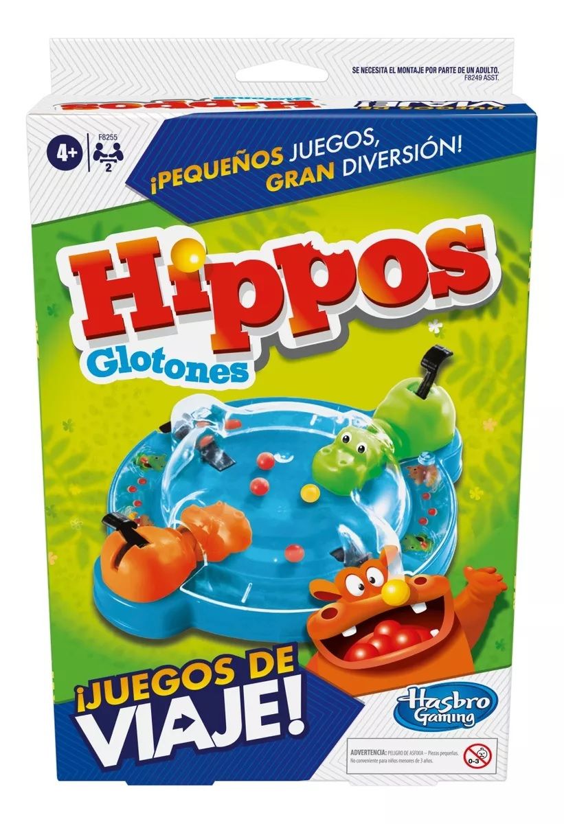 JUEGOS DE VIAJE HIPPOS GLOTONES