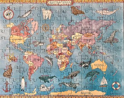 PUZZLE NUESTRA TIERRA 120 PIEZAS