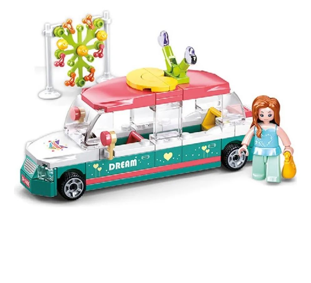 SLUBAN GIRLS DREAM 111-117 PIEZAS CAMIONETA/HELICOPTERO