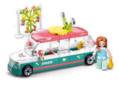 SLUBAN GIRLS DREAM 111-117 PIEZAS CAMIONETA/HELICOPTERO