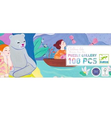 PUZZLE GALLERY EL LAGO DE LOS NIÑOS 100 PIEZAS
