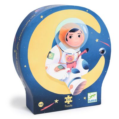 PUZZLE UN ASTRONAUTA EN LA LUNA 36 PIEZAS