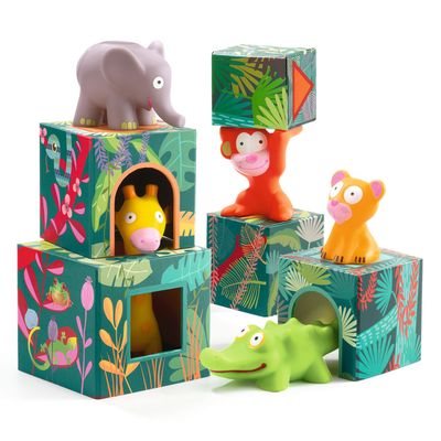 TROOPO SAVANA ANIMALES DE SILICONA