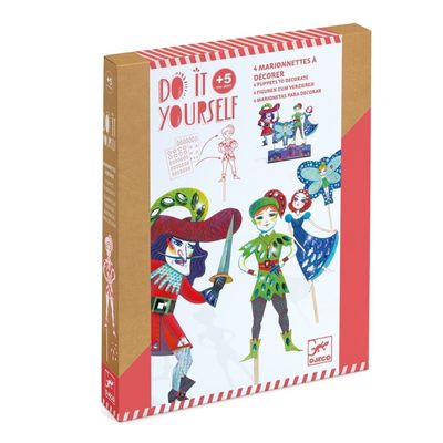 SET DE MANUALIDADES MARIONETAS PETER PAN DIY