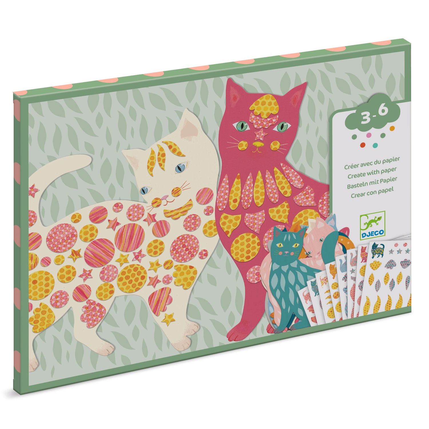 CREAR CON PAPEL LOS GATOS DE ELODIE DJECO