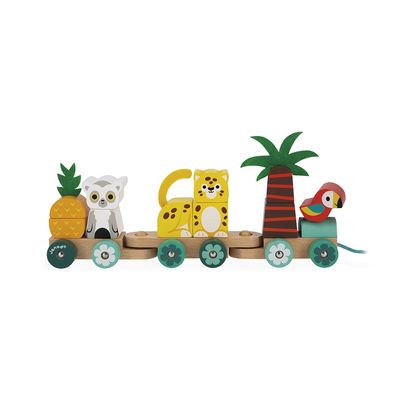 TREN TROPICAL DE ARRASTRE CON ENCASTRE