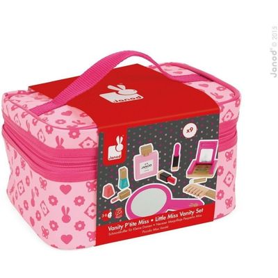 SET DE MAQUILLAJE EN MADERA