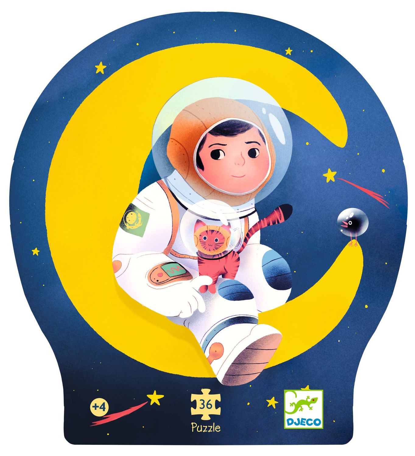PUZZLE UN ASTRONAUTA EN LA LUNA 36 PIEZAS