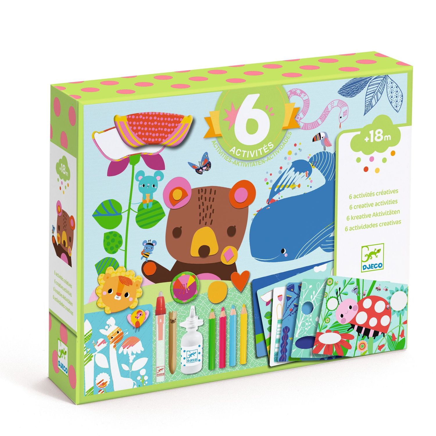 BOX ACTIVIDADES CREATIVAS EL RATON Y SUS AMIGOS