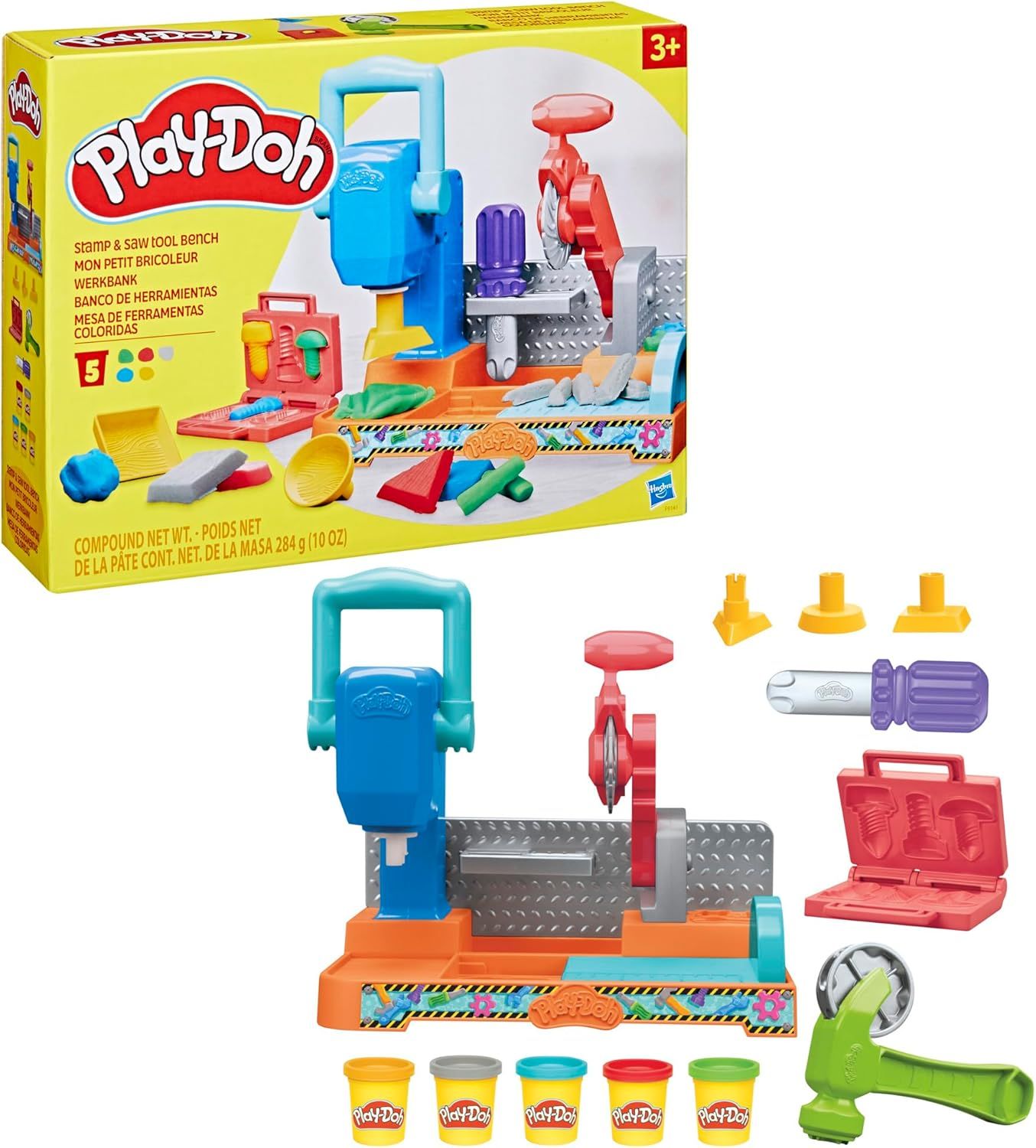 PLAY DOH BANCO DE HERRAMIENTAS