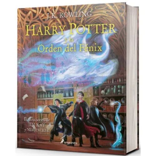 HARRY POTTER Y LA ORDEN DEL FENIX ILUSTRADO
