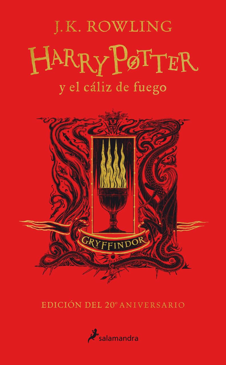 HARRY POTTER Y EL CÁLIZ DE FUEGO EDICIÓN 20 ANIVERSARIO