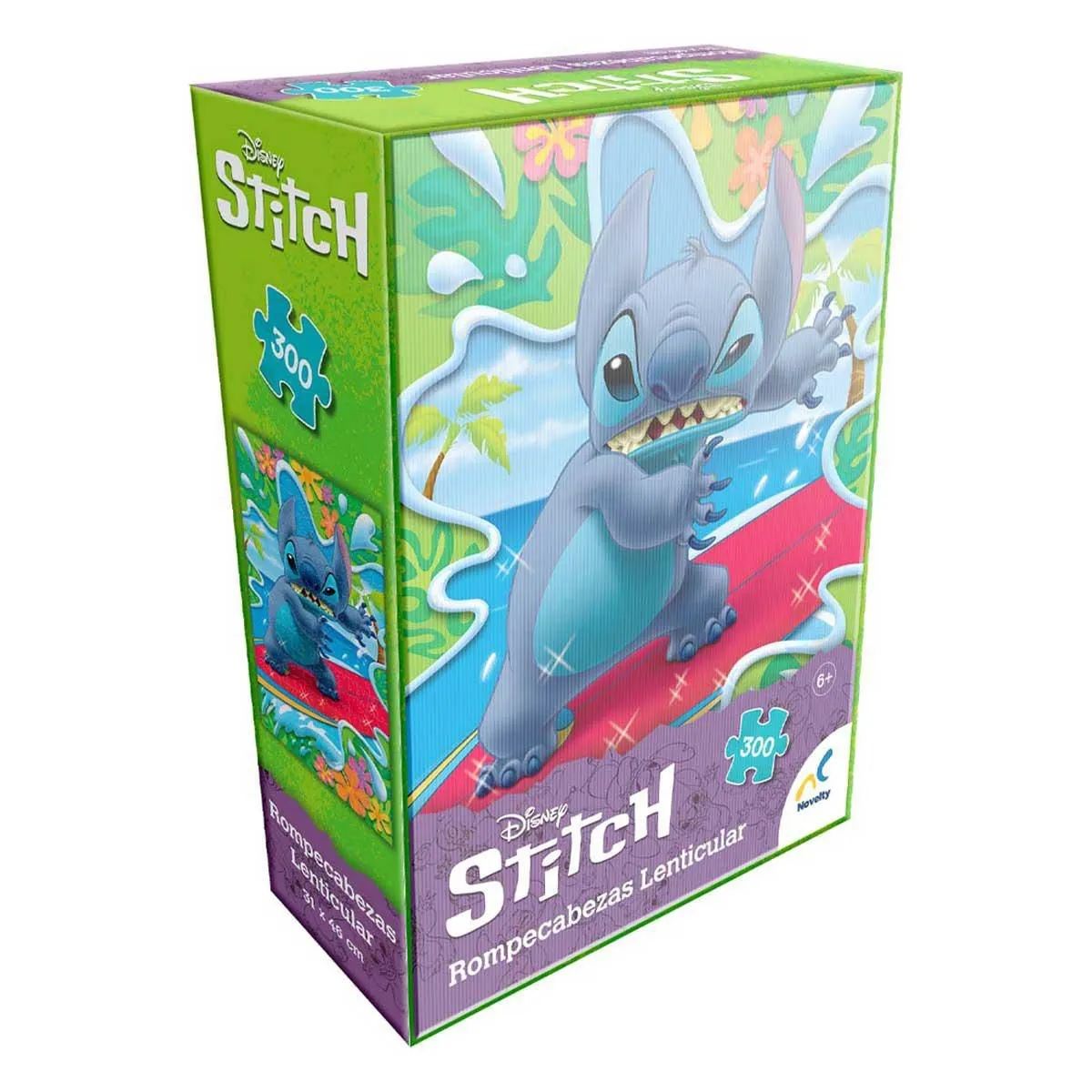 PUZZLE HOLOGRAFICO STITCH 300 PIEZAS